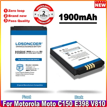 0 Цикл 100% Новый Аккумулятор LOSONCOER 1900 мАч SNN5699A Для Motorola C150 E398 ROKR E1 ROKR E3 V810 Батареи
