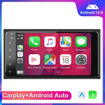 2 DIN Android 12 Стерео Carplay Авто Универсальный Мультимедийный Видеоплеер для Toyota Vios Crown Camry Hiace Previa Corolla RAV4