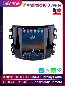 2 Din 8-Ядерный Автомобильный Радиоприемник Android для 2018 Nissan NAVARA Terra Auto A/C Беспроводной CarPlay Стерео GPS Навигация Мультимедийный Плеер