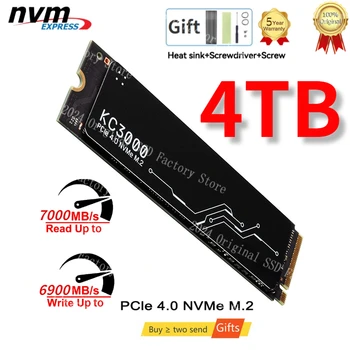 2024 НОВЫЙ SSD Gen4 NVMe M.2 ssd m2 KC3000 PCIe 4.0 512 гб 1 тб 2 тб 4 ТБ жесткий диск Внутренний жесткий диск для настольного ноутбука MSI PS5