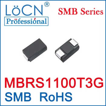 2500 шт. SMD SMB Диоды MBRS1100T3G Китайский Высококачественный RoHS Маркировка B1C P12