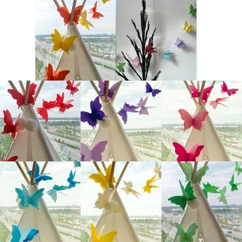 3D Бумажная овсянка для домашнего декора, 3D бумажные подвесные украшения своими руками, подвесная лента на веревочке-