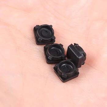4шт черных 100% Абсолютно новых ножек, замена пластиковой кнопки с винтовой крышкой для контроллера Playstation PS3 Slim 4000