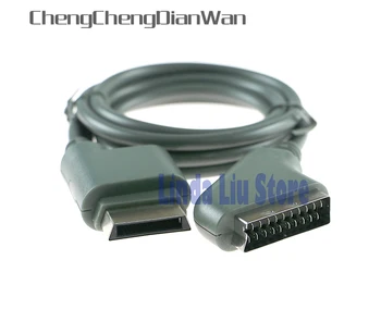 ChengChengDianWan для XBOX360 xbox 360 1,8 м 6 футов RGB SCART кабель HD LEAD Cord 10 шт./лот
