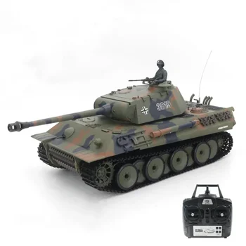 Henlong 3819-1, большая немецкая Пантера, современный основной боевой танк, пули Bb, имитация гусеничного танка с дистанционным управлением, Детские игрушки
