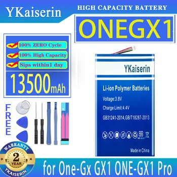 YKaiserin Аккумулятор ONEGX1 (5060120) 13500 мАч для One-нетбука 7 дюймов One-Gx GX1 ONE-GX1 Pro Планшетный ПК для ONEGX 1 Pro 1Pro Bateria
