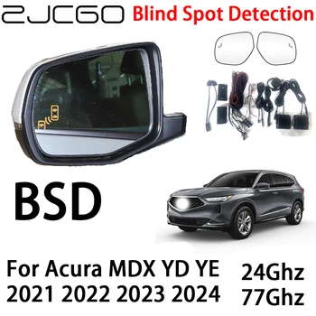 ZJCGO автомобильная BSD радарная система предупреждения об обнаружении слепых зон для Acura MDX YD YE 2021 2022 2023 2024