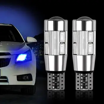 Автомобильные светодиодные аксессуары T10 10SMD 5730 Автомобильная лампа для чтения 5630 Освещение салона автомобиля