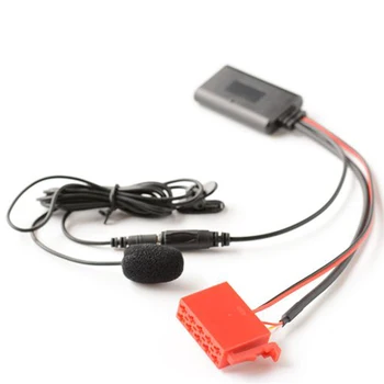 Автомобильный Адаптер Беспроводного Микрофона Bluetooth Стерео AUX IN Music Для Mercedes W124 W140 W202 W210 R129 BE2210/BE1650