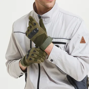 Армейские боевые Военно-тактические перчатки Пейнтбол Страйкбол Охота Стрельба Езда на открытом воздухе Фитнес Перчатки без пальцев