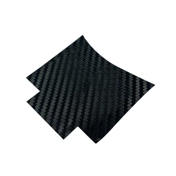 Декоративная пластина крышки передней бабки с рисунком из углеродного волокна для LDRC AE86 1/18 Запчасти для модернизации радиоуправляемых автомобилей Аксессуары