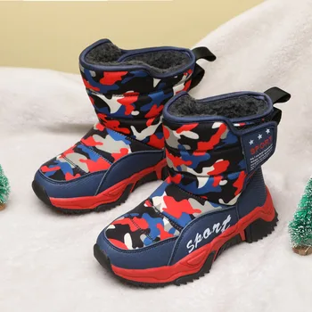 Детские зимние ботинки Водонепроницаемая походная обувь Детские уличные горные ботинки Детские зимние ботинки для девочек треккинговые кроссовки для мальчиков