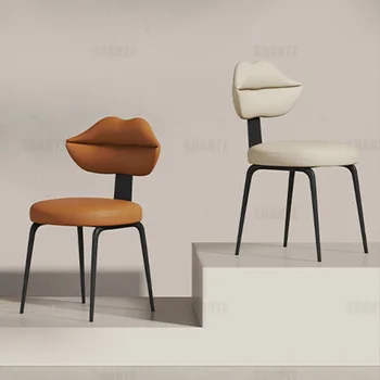 Дизайн спинки Скандинавских обеденных стульев Акцентная платформа Кафе Свадебные Обеденные стулья Декоративная мебель для дома Silla Comedor YX50DC