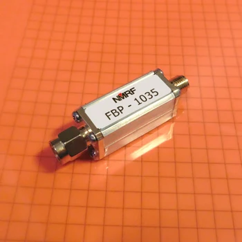 Дискретный полосовой фильтр LC с частотой 950-1100 МГц, небольшой размер, интерфейс SMA