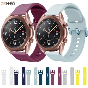 Для Samsung Galaxy Watch 3 41 мм/45 мм Силиконовый спортивный сменный ремешок для часов для Galaxy watch3, браслет, ремешок для часов, новый