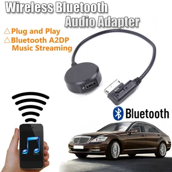 Интерфейс Беспроводной Bluetooth-Адаптер USB Music AUX Кабель Для Mercedes-Benz Для Замены Автомобильных Аксессуаров MMI