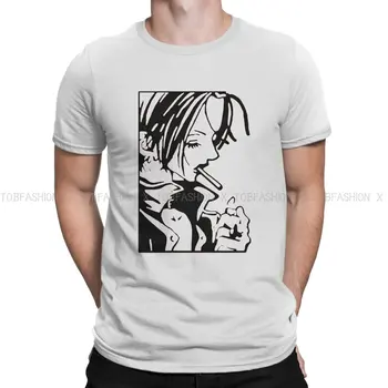 Мужская футболка Osaki Rock, топы с круглым вырезом в стиле аниме 