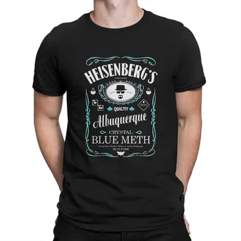 Мужские футболки Heisenberg Albuquerque с графическим рисунком, потрясающие хлопковые футболки BreakingBad, футболки с круглым вырезом и коротким рукавом, подарочные топы