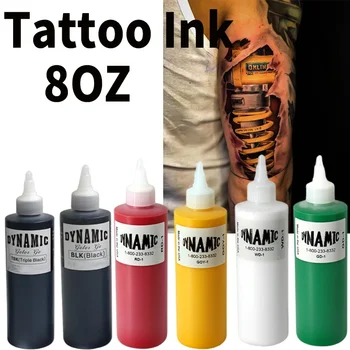 Новые динамичные профессиональные Черные чернила для татуировки, пигмент для тату 