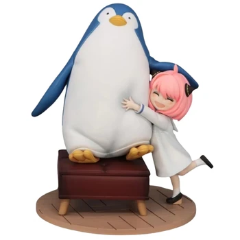 Оригинальный FuRyu Exceed Creative SPYxFAMILY Anya Forger Аниме-фигурка Пингвина, игрушки, Рождественские подарки