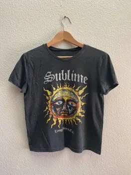 Официальная квадратная футболка Sublime Long Beach, Калифорния, Калифорния, размер маленький