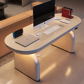 Полка для письменного стола, Выдвижной ящик для кофе Под роскошными металлическими офисными столами, Стол-органайзер Для украшения офисного стола Ufficio