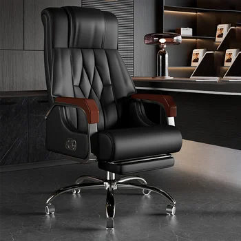 Рабочее кресло Accen Playseat, Эргономичное Кожаное Кресло-качалка для учебы, Удобное дизайнерское кресло Fauteuil De Bureau Furniture