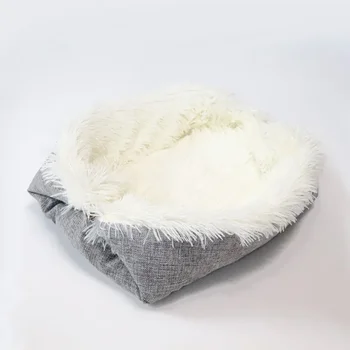 Складная собачья будка двойного назначения, моющаяся Универсальная кошачья будка, одеяло для домашних животных, гнездо для маленьких плюшевых собачек, толстый коврик для домашних животных