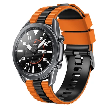 Смарт-ремешок для Samsung Galaxy Watch 46 мм Сменный силиконовый браслет Galaxy Watch 3 Ремешок для часов 45 мм
