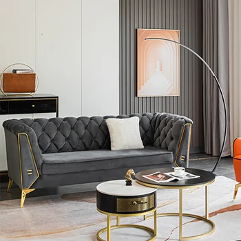 Современные Секционные Роскошные Диваны для гостиной в скандинавском ретро стиле Угловой Изогнутый Модульный диван для гостиной Loveseat Woonkamer Banken Furniture