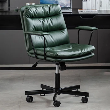 Современные офисные стулья для учебы, простой подъемный поворотный компьютерный стул, креативное кресло Европейского офисного дизайна, игровой стул с откидной спинкой