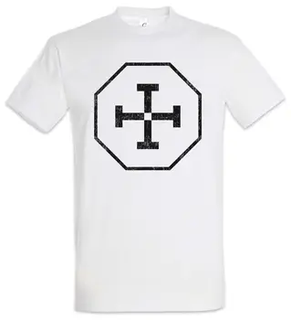 Футболка с символом тетраграмматона и логотипом Equilibrium Symbol Sign John Gun Kata