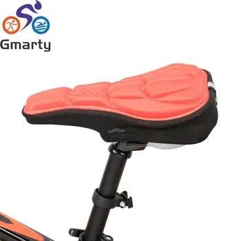 Чехол для сиденья горного велосипеда 3D, толстая дышащая Супер Мягкая подушка для сиденья велосипеда, Губчатая пена, Комфортные накладки, Аксессуары для велосипеда