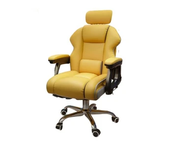 Эргономичное офисное кресло с выдвижной подушкой для спинки Кресло с откидной спинкой Мобильное игровое кресло Поворотный Рабочий компьютер Cadeira Gamer Декоративное